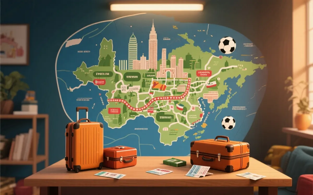 2026世界杯场馆系列套票：跟着三位球迷“试跑”跨国观赛路线，把每一场欢呼都安排进地图